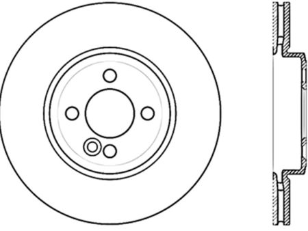 StopTech 05-10 Scion tC Cryo Slotted Front Left Sport Brake Rotor Fashion