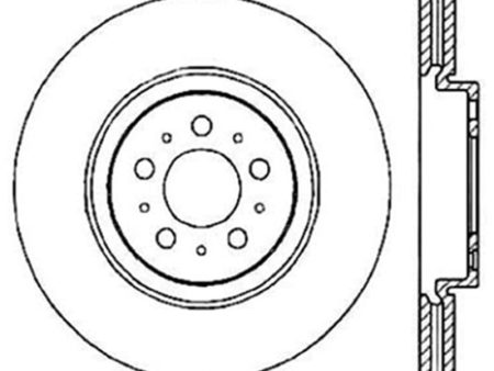 StopTech 04-07 Volvo S60   04 -07 Volvo S70 Cyro Sport Slotted Front Left Rotor Discount