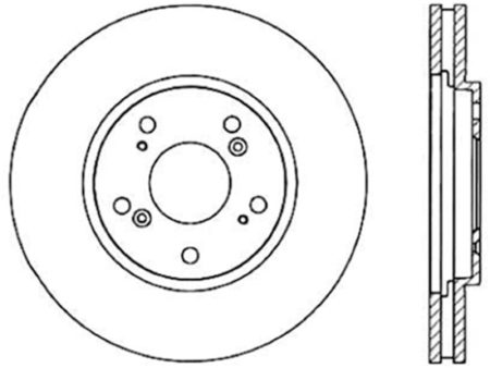 StopTech 91-96 Acura NSX Cryo Slotted Rear Righ Sport Brake Rotor Online