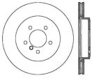 StopTech 2001-2005 BMW 330Ci   330i   330xi Front Right Cyro Slotted Rotor Cheap