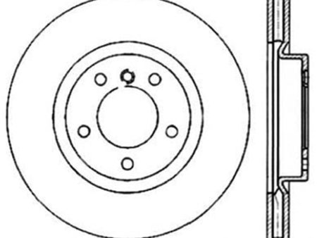 StopTech 95-99 BMW M3 E36   98-02 Z3 M Series Front Right Cryo Sport Slotted Rotor Cheap