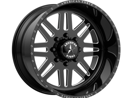 American Force AW09 22X12 6X5.5 G-BLK MACH -40MM For Discount