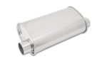 Vibrant StreetPower Oval Muffler 5in x 9in x 15in - 2.5in inlet outlet (Offset-Offset Same Side) Online