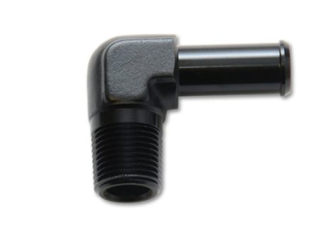 Vibrant 3 4 NPT to 3 4in Barb Straight Fitting 90 Deg Adapter - Aluminum Online Hot Sale