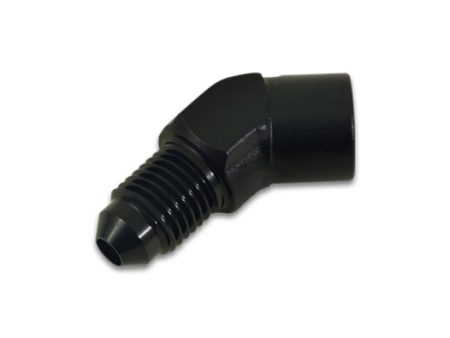 Vibrant -3AN to 1 8in NPT 45 Degree Adapter Fitting Fashion