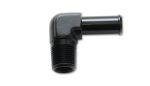 Vibrant 1 2 NPT to 5 8in Barb Straight Fitting 90 Deg Adapter - Aluminum Online Hot Sale