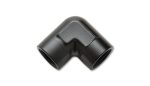 Vibrant 3 8in NPT 90 Degree Female Pipe Coupler Fitting Hot on Sale