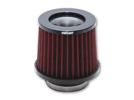 Vibrant The Classic Performance Air Filter (6.0in O.D. x 5in Tall x 3.25in inlet I.D.) For Cheap