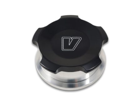 Vibrant 1.5in OD Aluminum Weld Bungs w  Black Anodized Threaded Cap (incl. O-Ring) Fashion