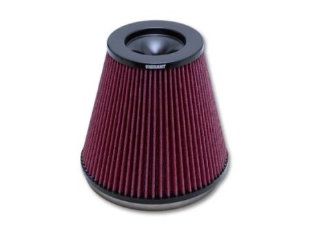 Vibrant The Classic Perf Air Filter 5in Cone OD x 7in Height x 7in Flange ID Hot on Sale