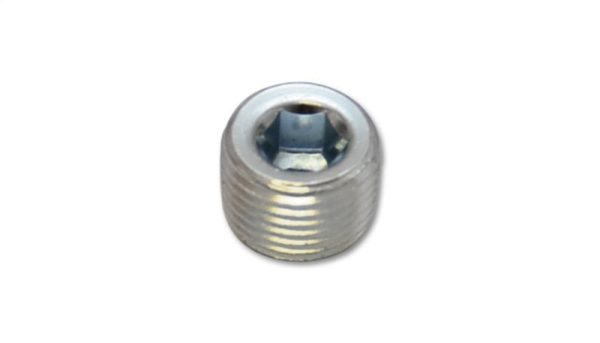 Vibrant 1 8in NPT Male Plug for EGT weld bung - Zinc Plated Mild Steel Discount