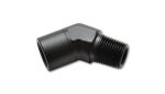 Vibrant 1 2in NPT Female to Male 45 Degree Pipe Adapter Fitting Supply