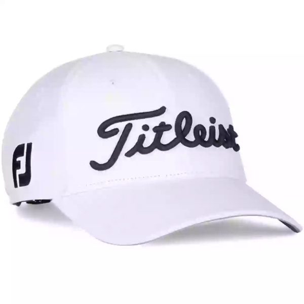 Titleist Tour Performance Cap - White Black For Cheap