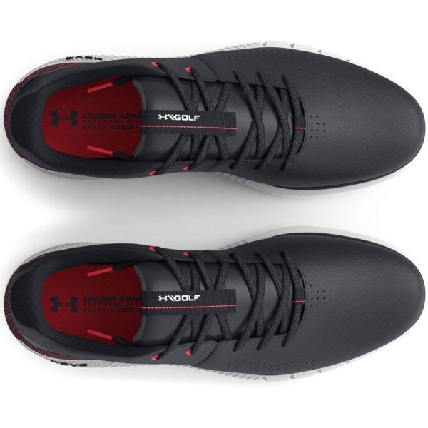 Under Armour HOVR Fade 2 Wide Fit Spikeless Waterproof Shoes - Black Pitch Grey Online Hot Sale