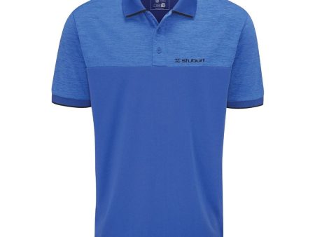 Stuburt Shipley Polo Shirt - Royal Marl Cheap