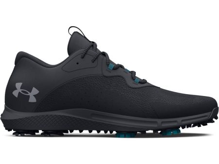 Under Armour Charged Draw 2 Wide Fit Waterproof Spiked Shoes - Black Steel Supply