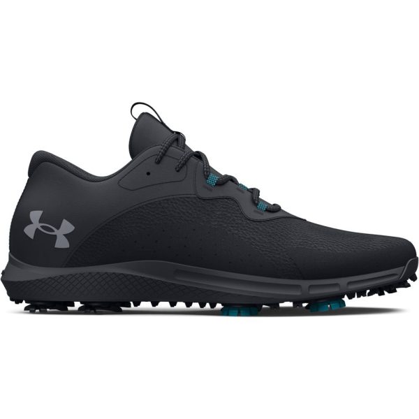 Under Armour Charged Draw 2 Wide Fit Waterproof Spiked Shoes - Black Steel Supply