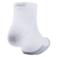 Under Armour Heatgear Low Cut Socks - White Steel (3 Pack) Cheap