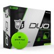 Wilson Duo Professional Green Matte Golf Balls - 12 Pack Online Hot Sale