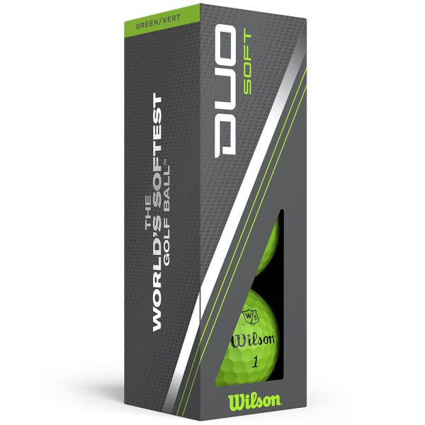 Wilson Duo Soft Golf Balls - Green - 12 Pack For Discount