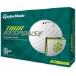 TaylorMade Tour Response Golf Balls - White - Double Dozen For Cheap