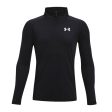 Under Armour Boys Tech 2.0 1 2 Zip Sweater - Black Discount