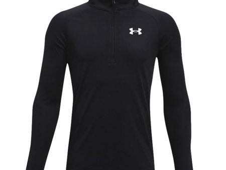 Under Armour Boys Tech 2.0 1 2 Zip Sweater - Black Discount