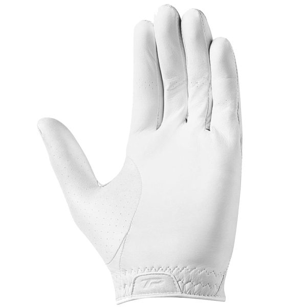 TaylorMade Tour Preferred Cabretta Leather Golf Glove - Off White Cheap