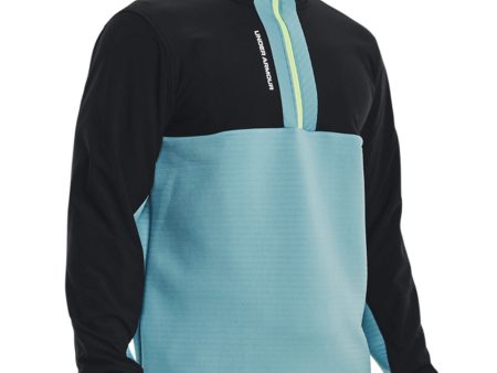 Under Armour Storm Daytona 1 2 Zip Sweater - Black Still Water Reflective Online