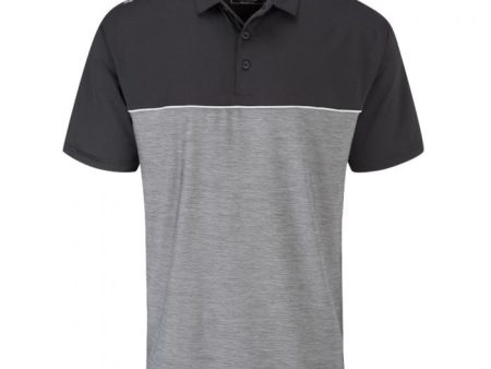 Stuburt Golf Evolve Middleton Polo Shirt - Graphite Black Fashion