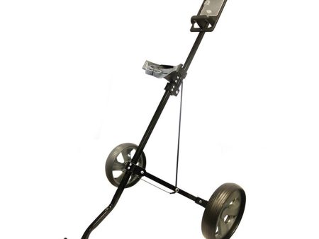 Glide-Tek 2-Wheel Pull Trolley - Black Gun Metal 1.0 For Cheap