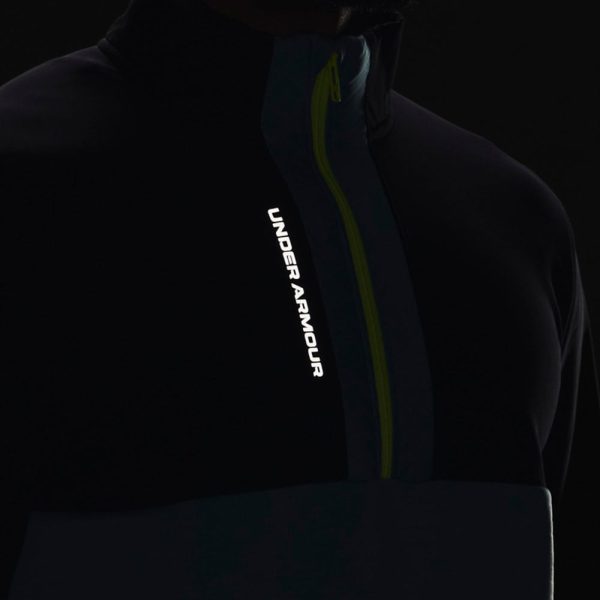 Under Armour Storm Daytona 1 2 Zip Sweater - Black Still Water Reflective Online