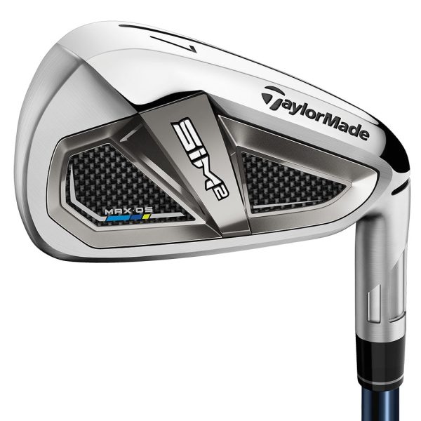 TaylorMade SIM 2 MAX OS Irons - Graphite Hot on Sale