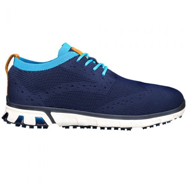 Callaway Apex Pro Knit Spikeless Waterproof Shoes - Navy Fashion