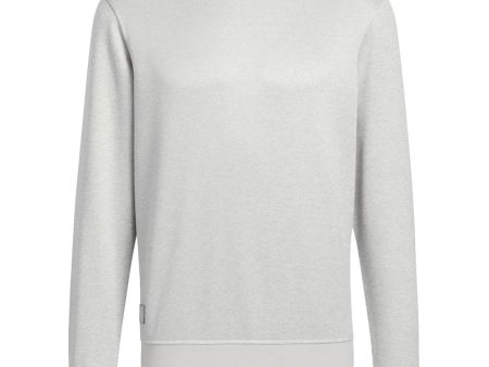 adidas Go-To Crew Neck Pullover - Grey Two White on Sale