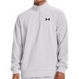 Under Armour Armour Fleece 1 4 Zip Sweater - Halo Grey on Sale