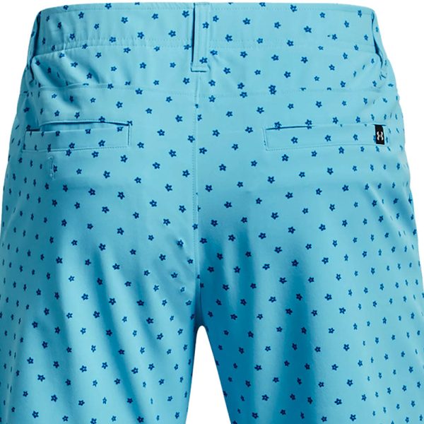 Under Armour Drive Printed Shorts - Fresco Blue Cruise Blue Online Hot Sale