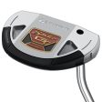 TaylorMade Spider GT Silver Black Rollback Putter - Single Bend For Cheap