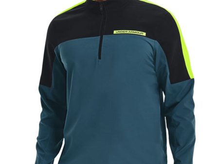 Under Armour Storm Windstrike 1 2 Zip Pullover - Static Blue Still Water For Sale