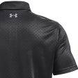 Under Armour Performance Printed Polo Shirt - Jet Grey Black Steel For Discount