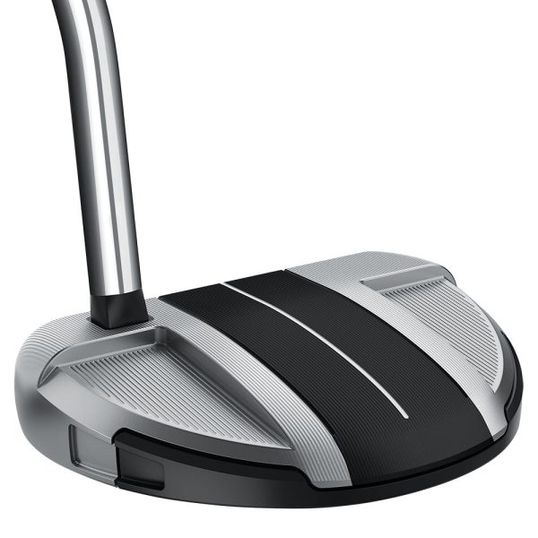 TaylorMade Spider GT Silver Black Rollback Putter - Single Bend For Cheap