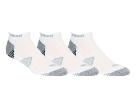 Puma Essential Low Cut Socks (3 Pack) - Bright White Supply