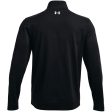 Under Armour Storm 1 2 Zip Pullover - Black Pitch Grey Online Sale