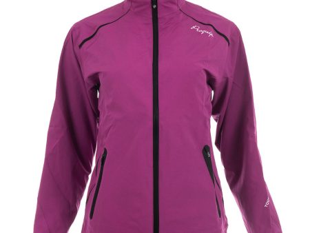 ProQuip Ladies Tourflex 360 Grace Waterproof Jacket - Magenta Black Fashion