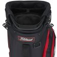 Titleist Players 4 Stand Bag - Black Black Red Online Sale