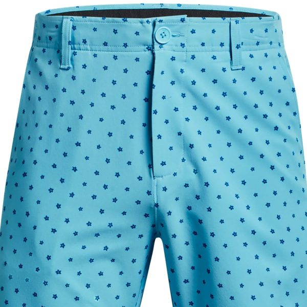 Under Armour Drive Printed Shorts - Fresco Blue Cruise Blue Online Hot Sale