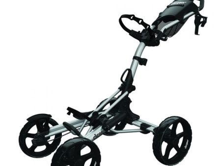 Clicgear 8.0+ 4-Wheel Push Trolley - Silver Discount