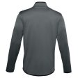 Under Armour Mens Armour Fleece 1 2 Zip - Pitch Grey Black on Sale