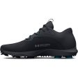 Under Armour Charged Draw 2 Wide Fit Waterproof Spiked Shoes - Black Steel Supply