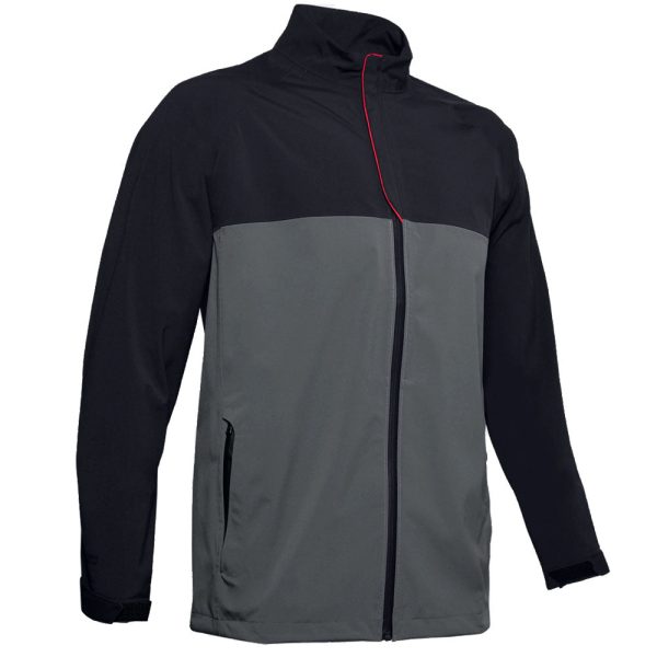 Under Armour Storm Waterproof Jacket - Black Discount